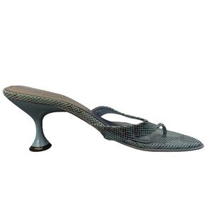 bebe Tokio Turquoise Viper Thong Sandal | B06 MH | Women’s 8